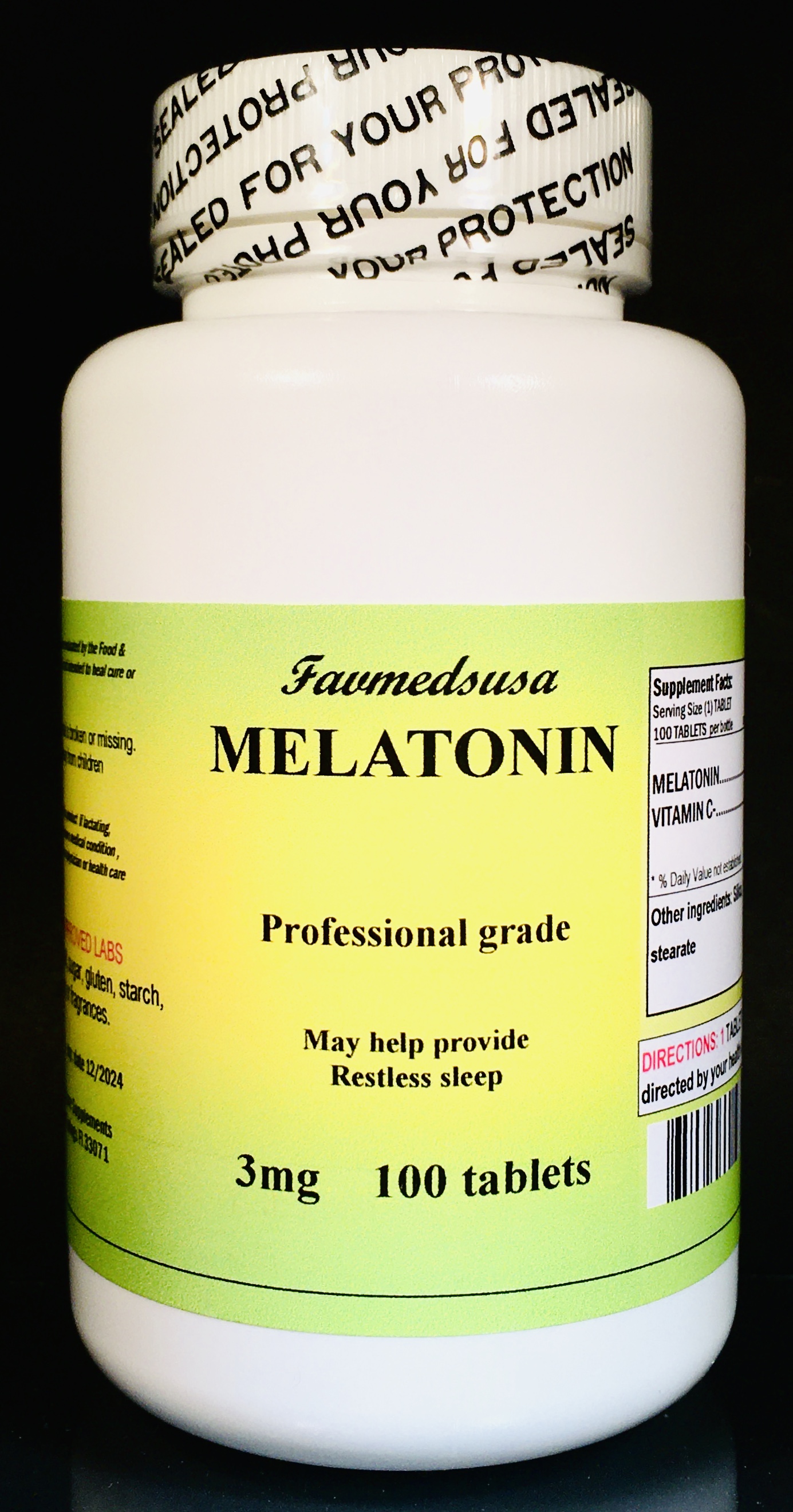 Melatonin 3mg - 100 tablets